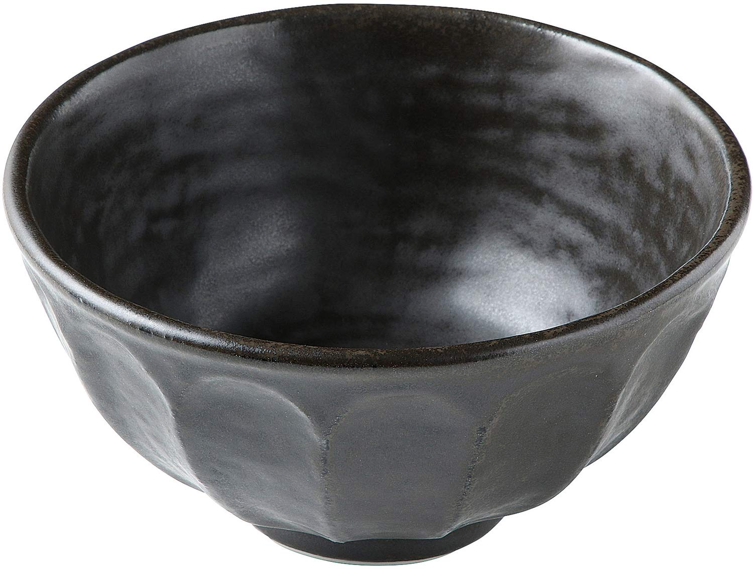 Donburi 14,5 cm Figure Moon Kiln 1935-05 Linka Black, petit bol céramique japonaise