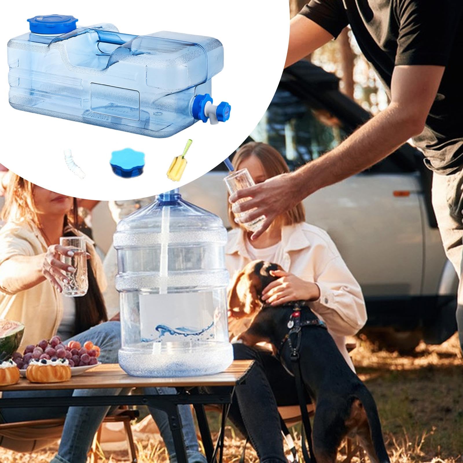 Camping Wasserbehälter 20L Pc Tragbar