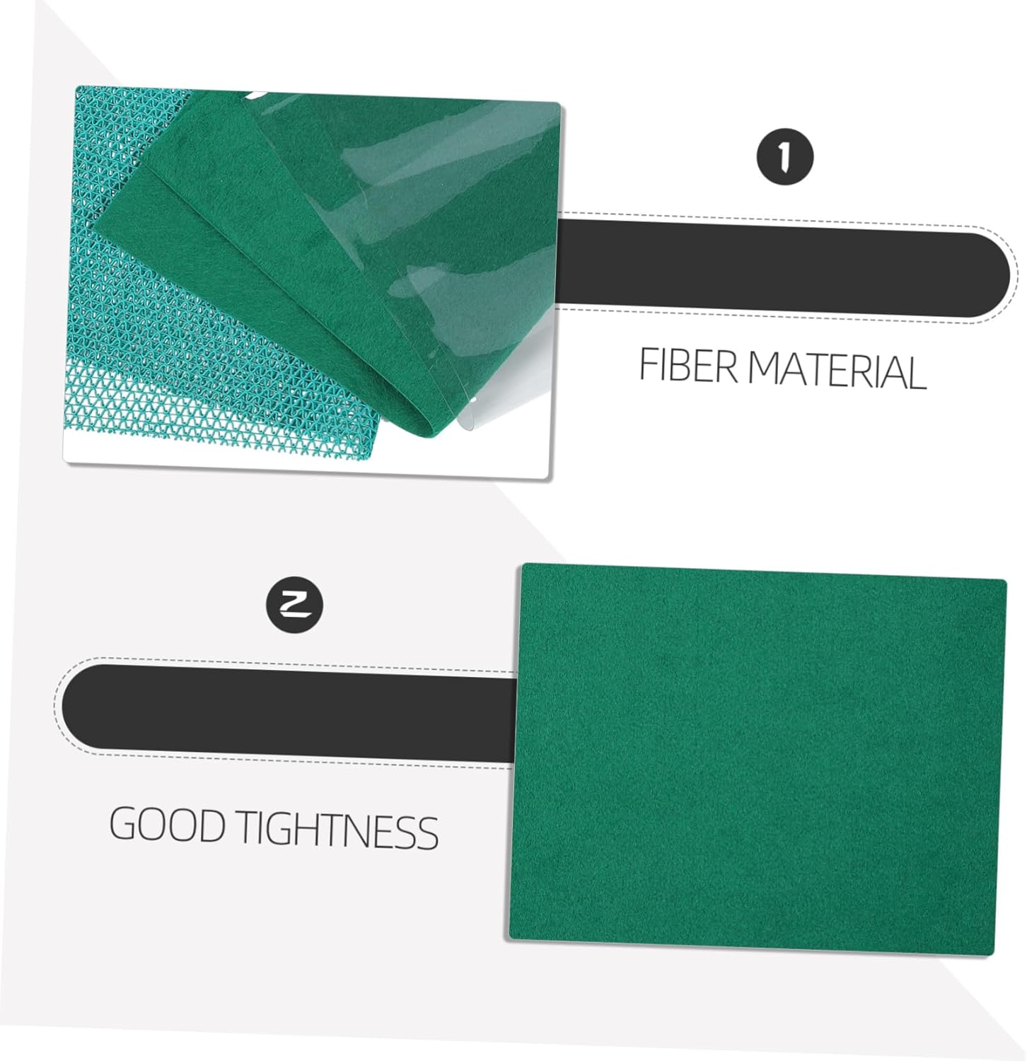 ORFOFE 1 Set Premium Reptile Carpet Bedding for Tortoise Lizard Washable Substrate Mat for Terrarium Soft Cushion for Reptile Habitat for Snakes Geckos and Climbing Pets