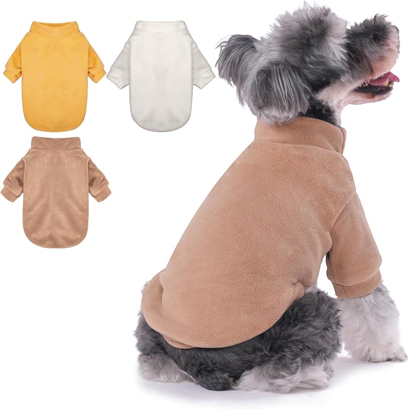 Suéter para cães pequenos e médios GYALAPERI, modelo DSOL3P, pacote com 3