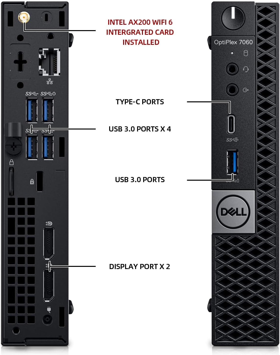 DELL OptiPlex 7060 ミニPC Amazon.com: Dell Optiplex 7060 Mini PC Desktop, Micro Computer w