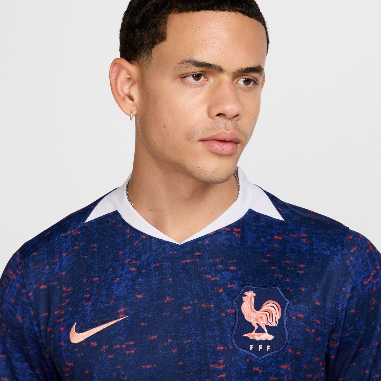 Nike FFF 2025 Stadium Home (Frauenteam) Nike Dri-Fit Replika-fußballtrikot für Herren Maglia da Calcio Replica Uomo