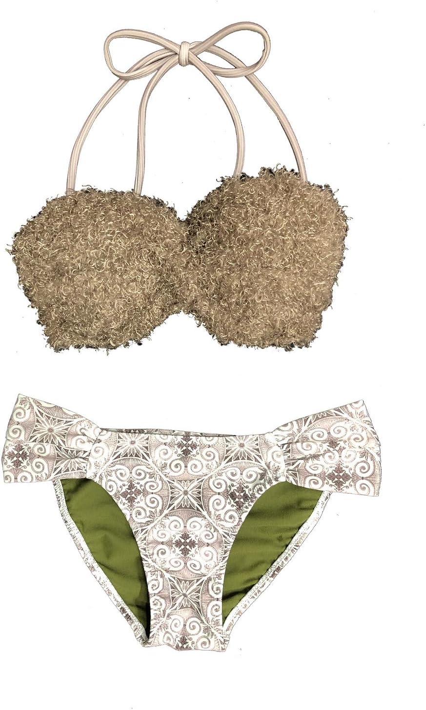 ALEXA STAM セパレートビキニ ピンク・グレー ALEXA STAM ビキニボトム