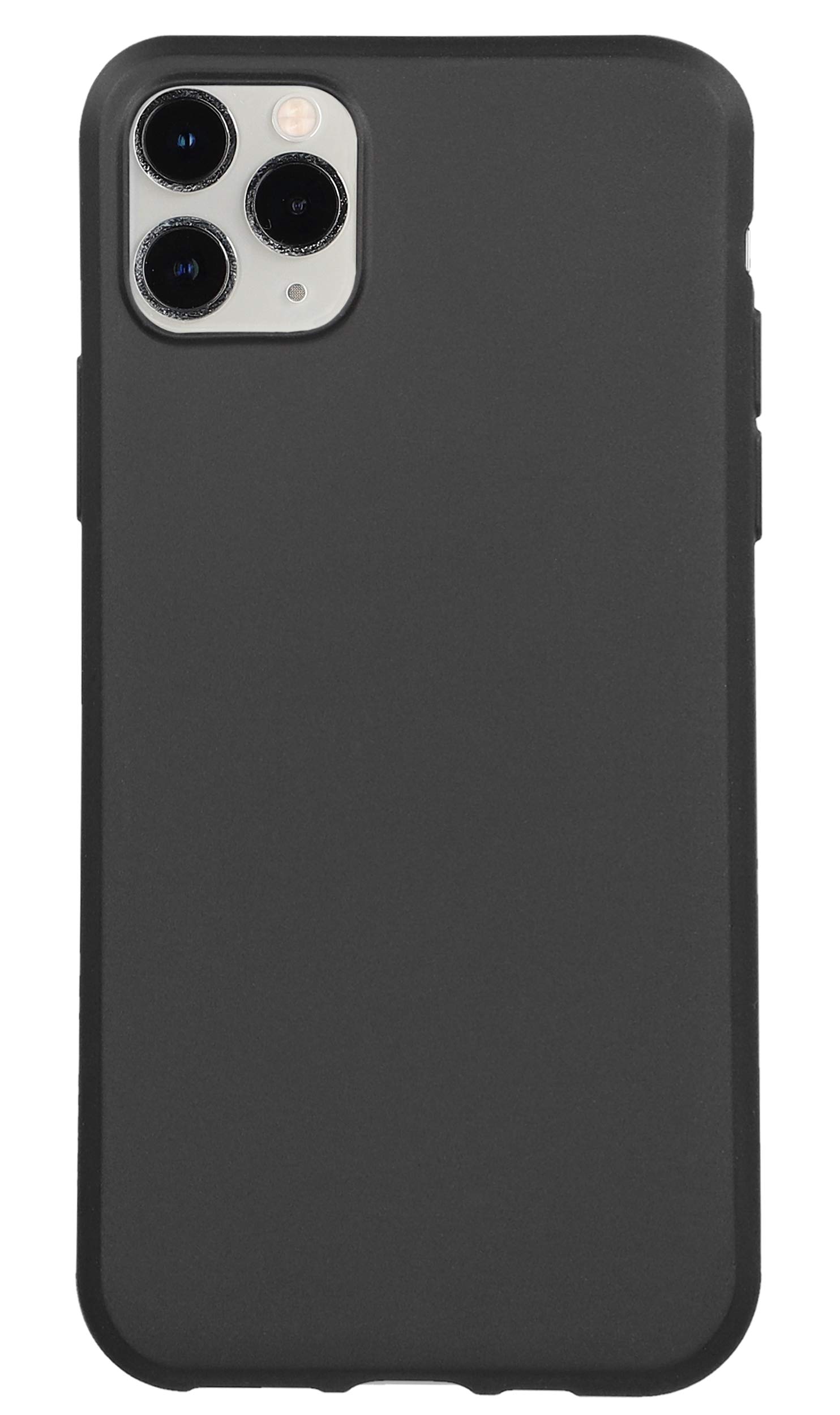 Mumbi Custodia In Silicone TPU Per IPhone 11 Pro Max – Grigia Con Striscia Grigia – Antiurto, Antiscivolo E Testata In Germania - 3