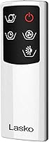 Vista 5 de Lasko AC615 Ventilador de torre oscilante eléctrico portátil sin aspas con control remoto para uso en interiores, dormitorio y oficina en casa, 36.1