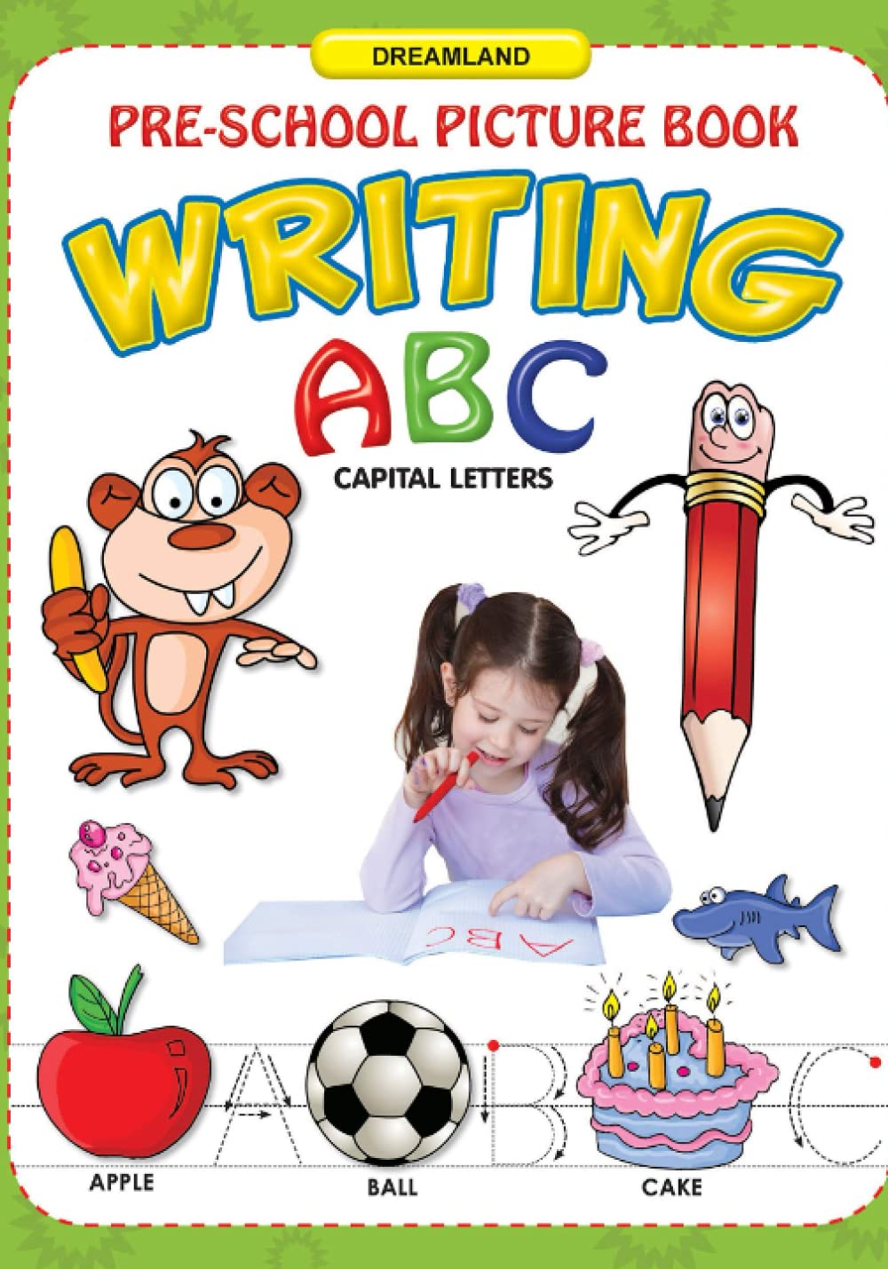 Book for preschool kids | Capital A to Z writing Book | Alphabet learning ans writing