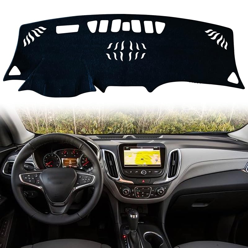 Capa para Painel Dash Mat com HUD KEEGTBOX para Chevy Equinox RS Premier 2018 a 2022