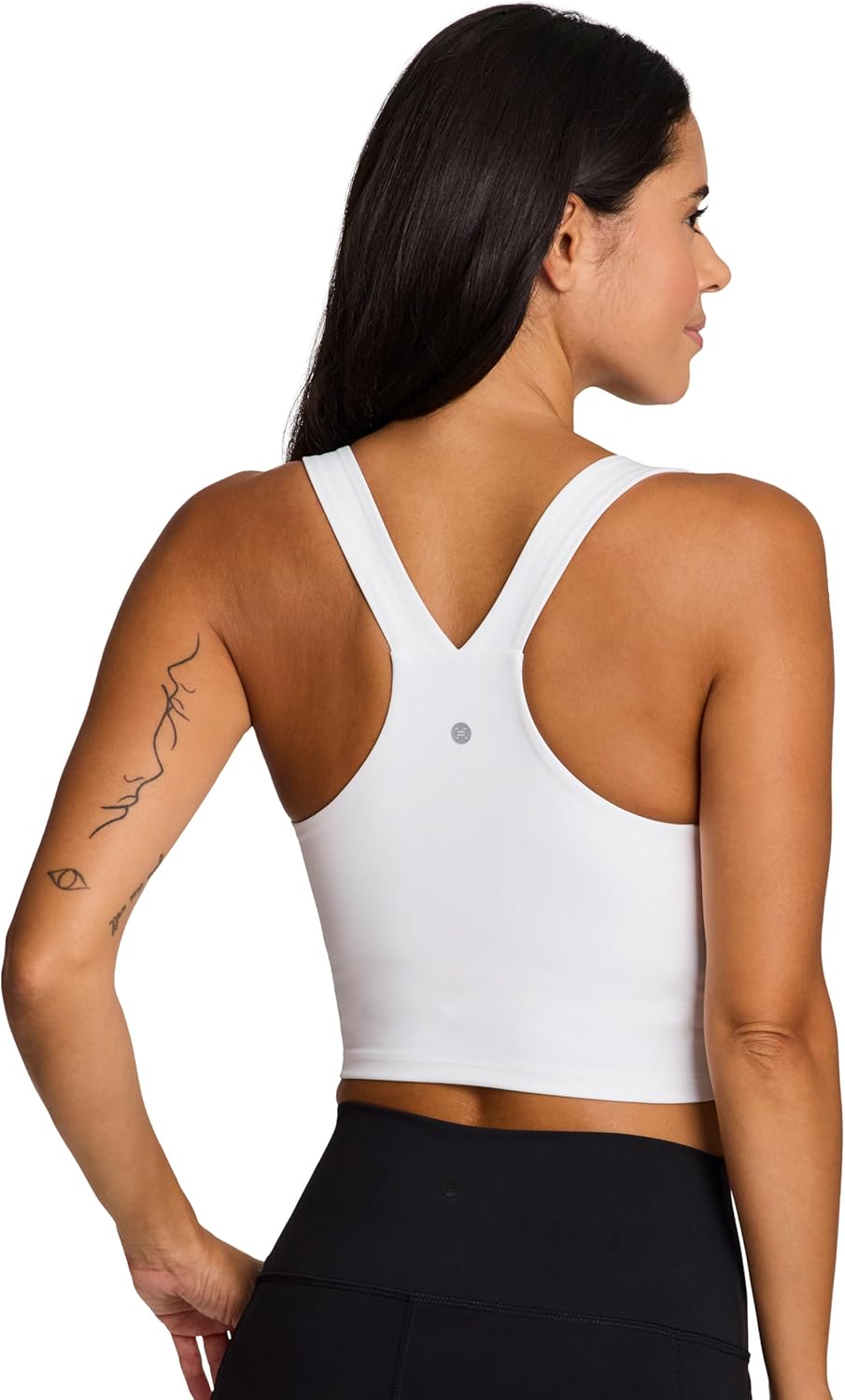 RBX Active Women's Bra Top, Athletic Yoga Crop Tank Top with Built in Shelf Bra