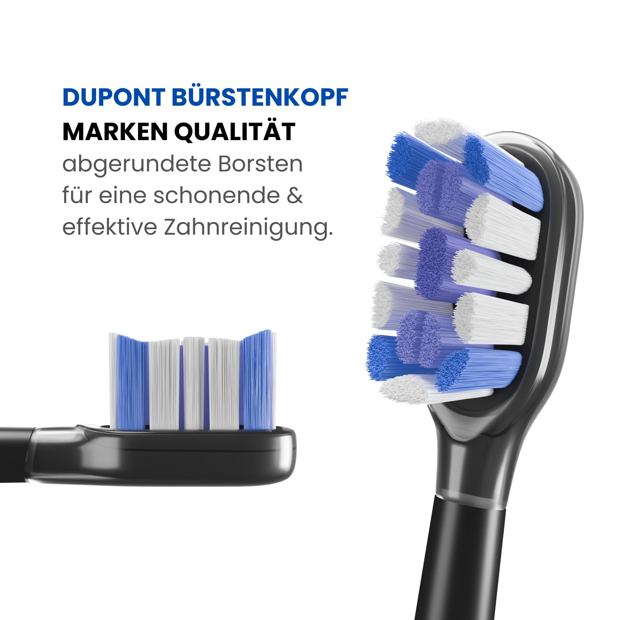 Osonic spazzolino oscillante sonico – Spazzolino elettrico per una pulizia efficace dei denti, tecnologia di pulizia dei bassi, 5 modalità, 60 giorni di durata della batteria, timer