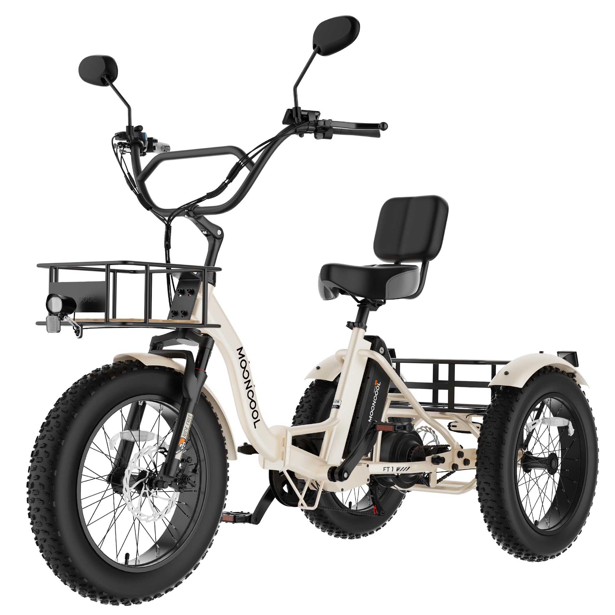 MOONCOOL 4 Fat Tire Electric Tricycle