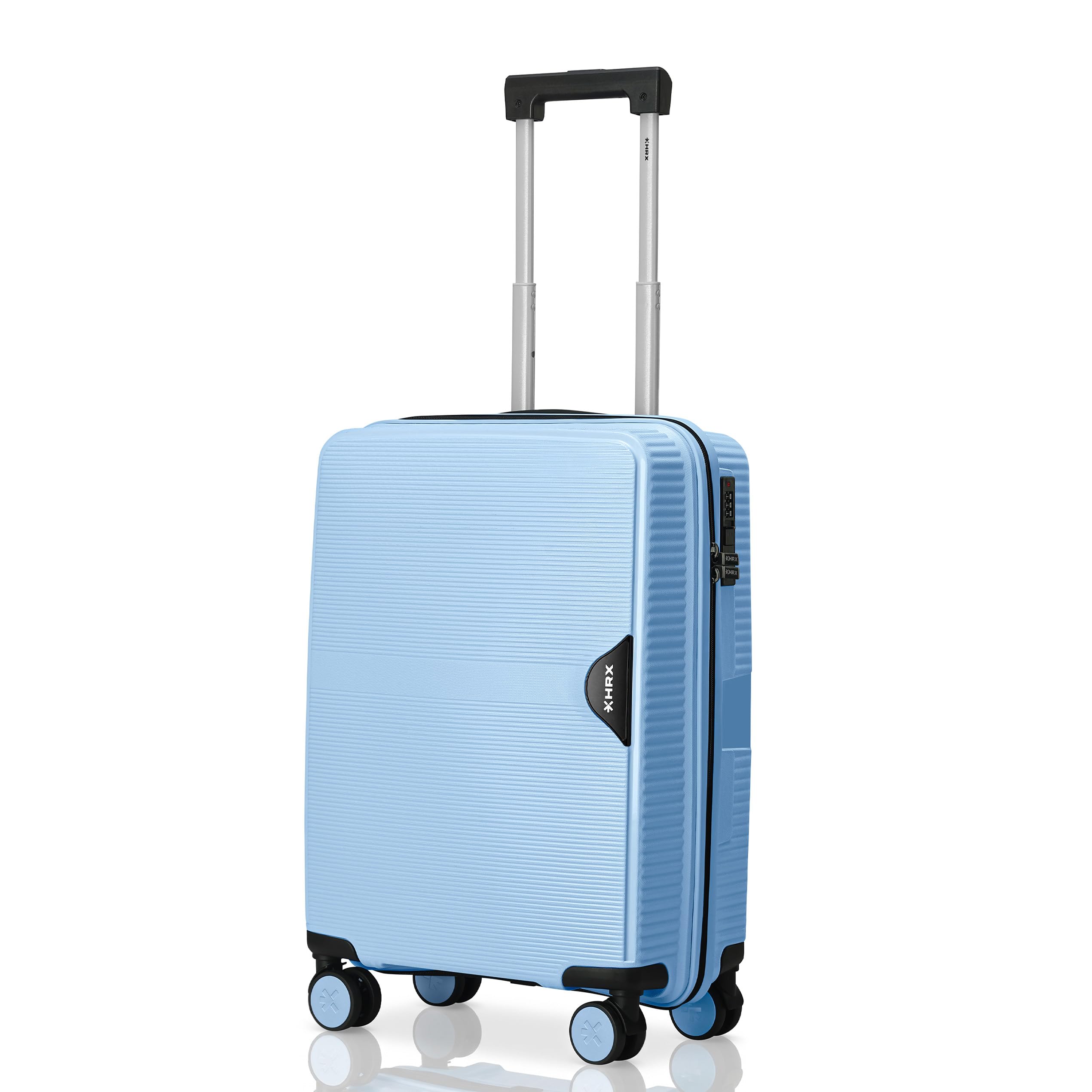 HRX Parabola 55cm Light Blue Polypropylene Suitcase - Image 1
