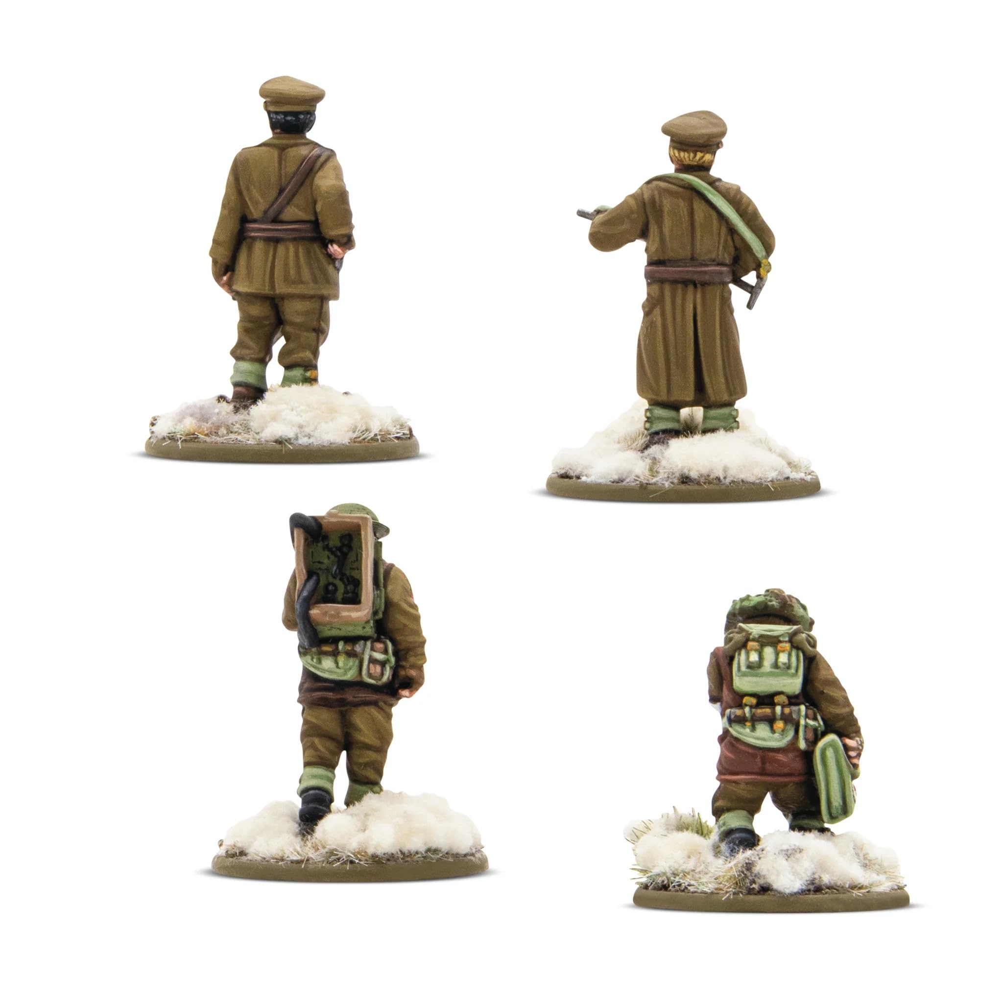 Warlord Games British & Canadian Infantry (Winter) HQ - Image 2