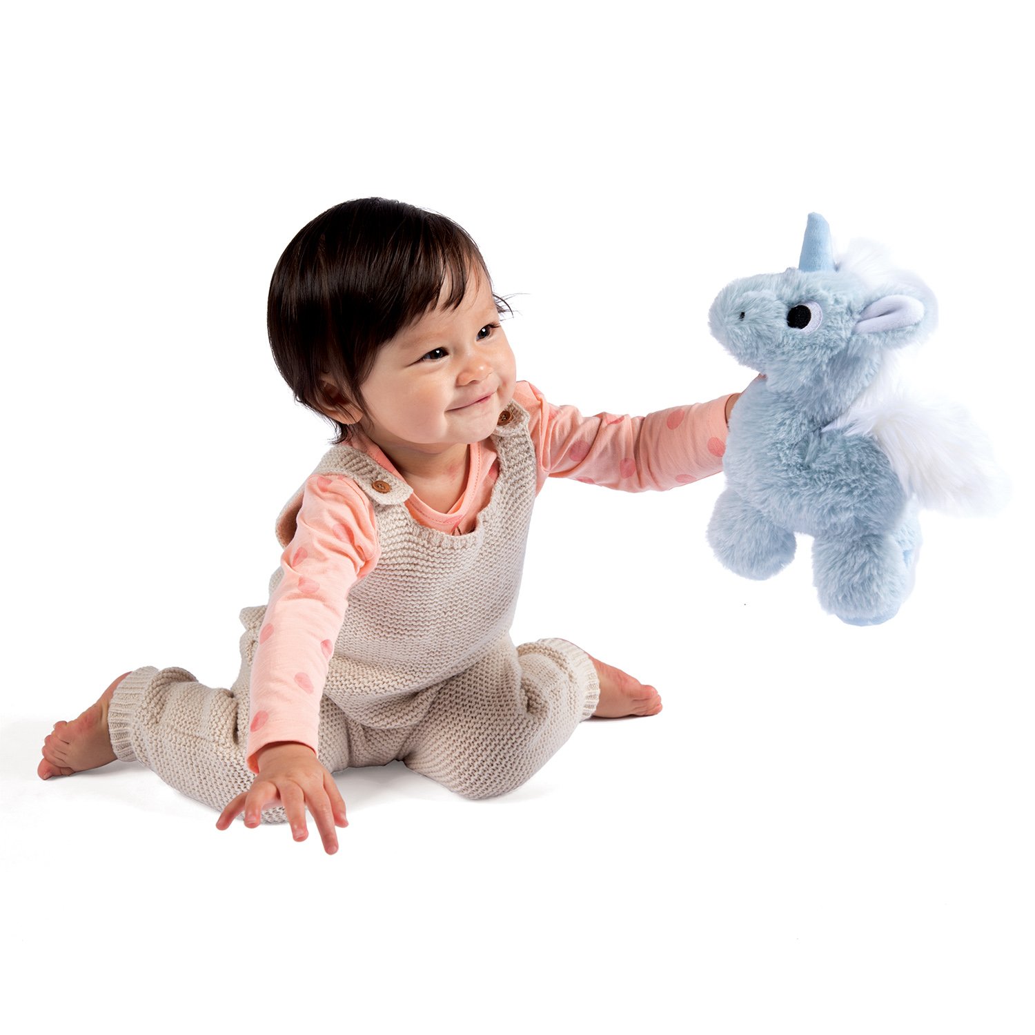 Manhattan Toy Floppies Peluche Baby Unicorn | 23 Cm | Morbido Con Zampe Ponderate