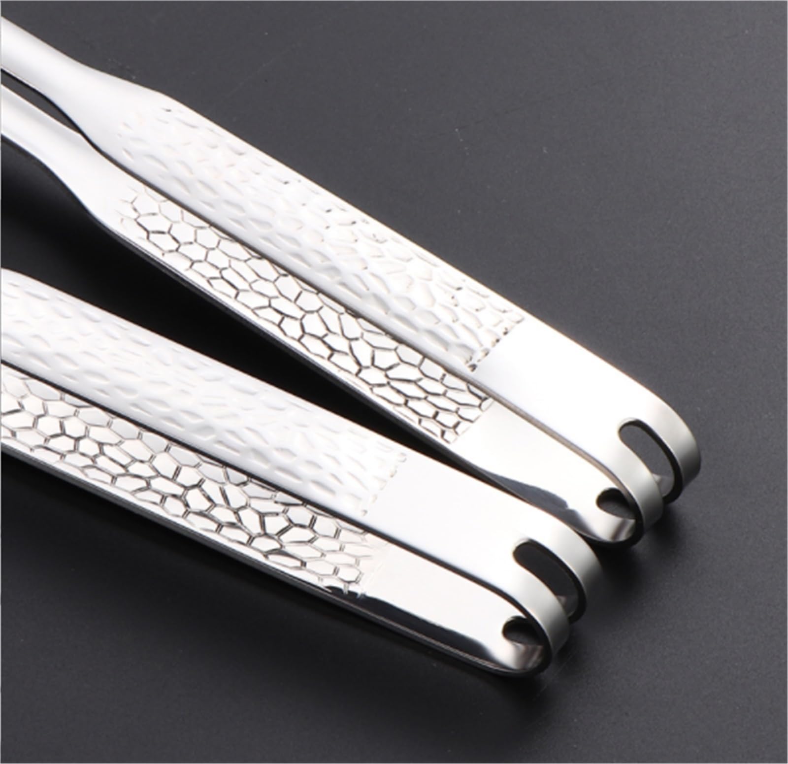 Pinzas de cocina, Pinzas for barbacoa coreanas de acero inoxidable en 27 cm y 23(27cm)