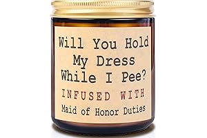 Personalized Soy Wax Candles Set, Gifts for Bridesmaids