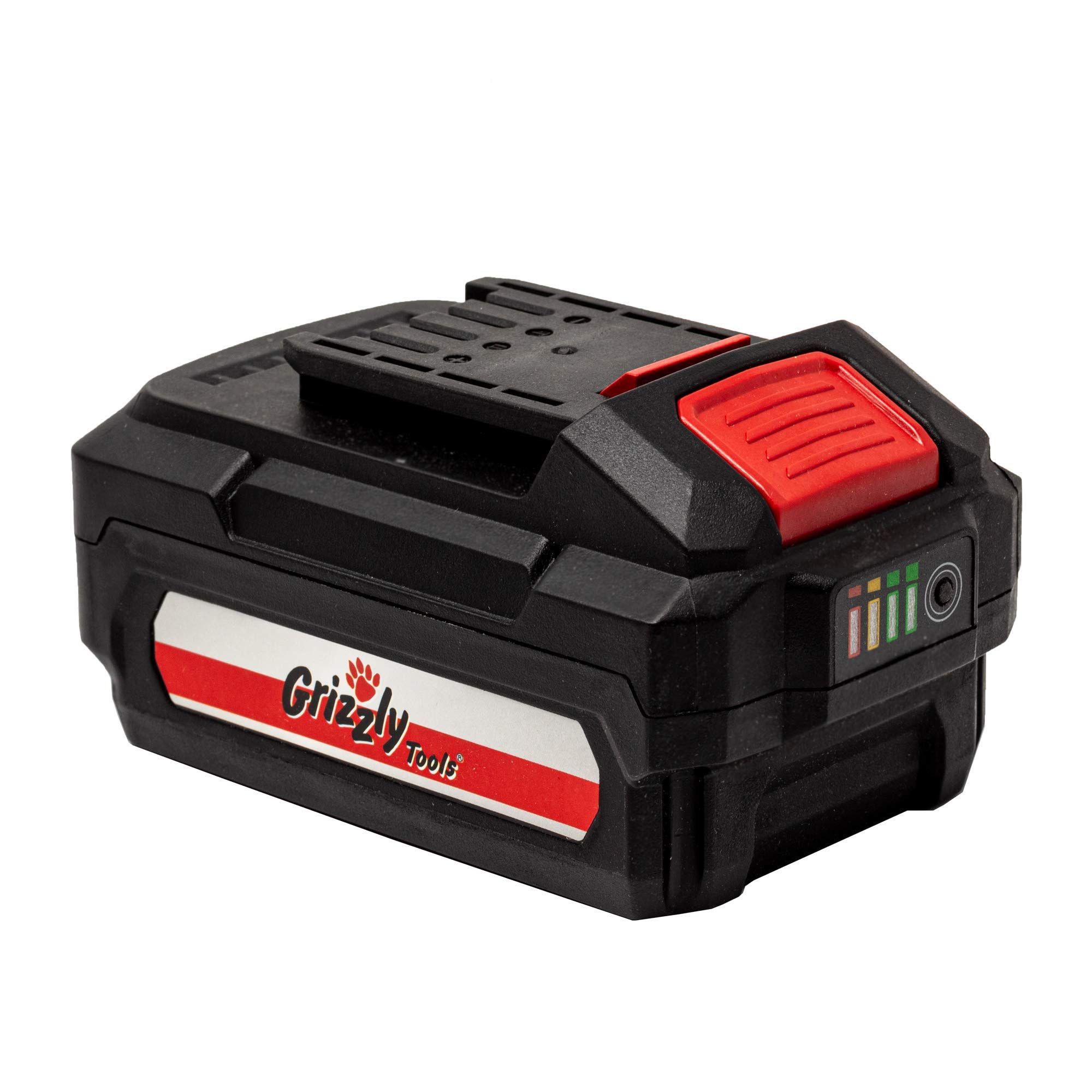Grizzly Tools Batterie de rechange lithium-ion longue durée 20 V, 4,0 Ah