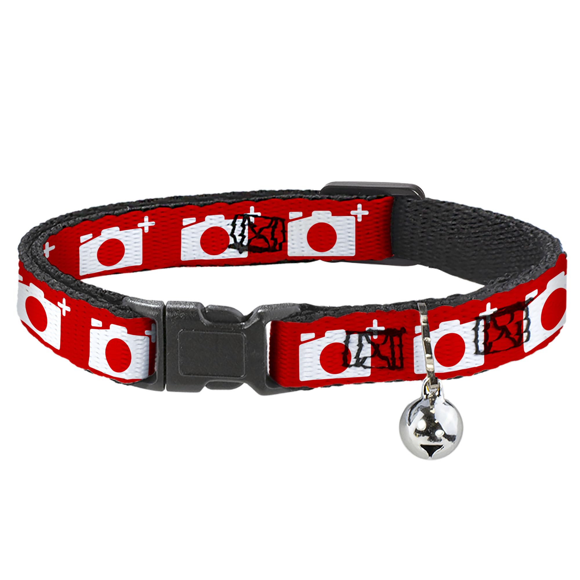 Collar de gato con hebilla de seguridad separable ajustable para mascotas