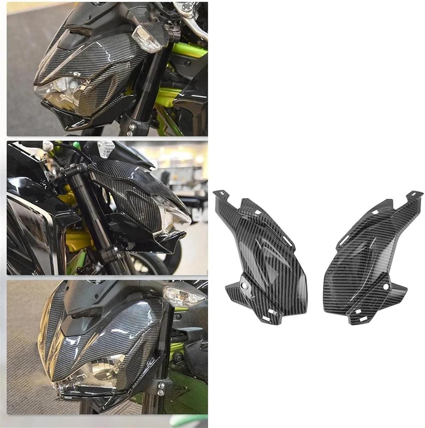 Motorcycle frame front 🎴 side nose cover 【合成品】 headlight