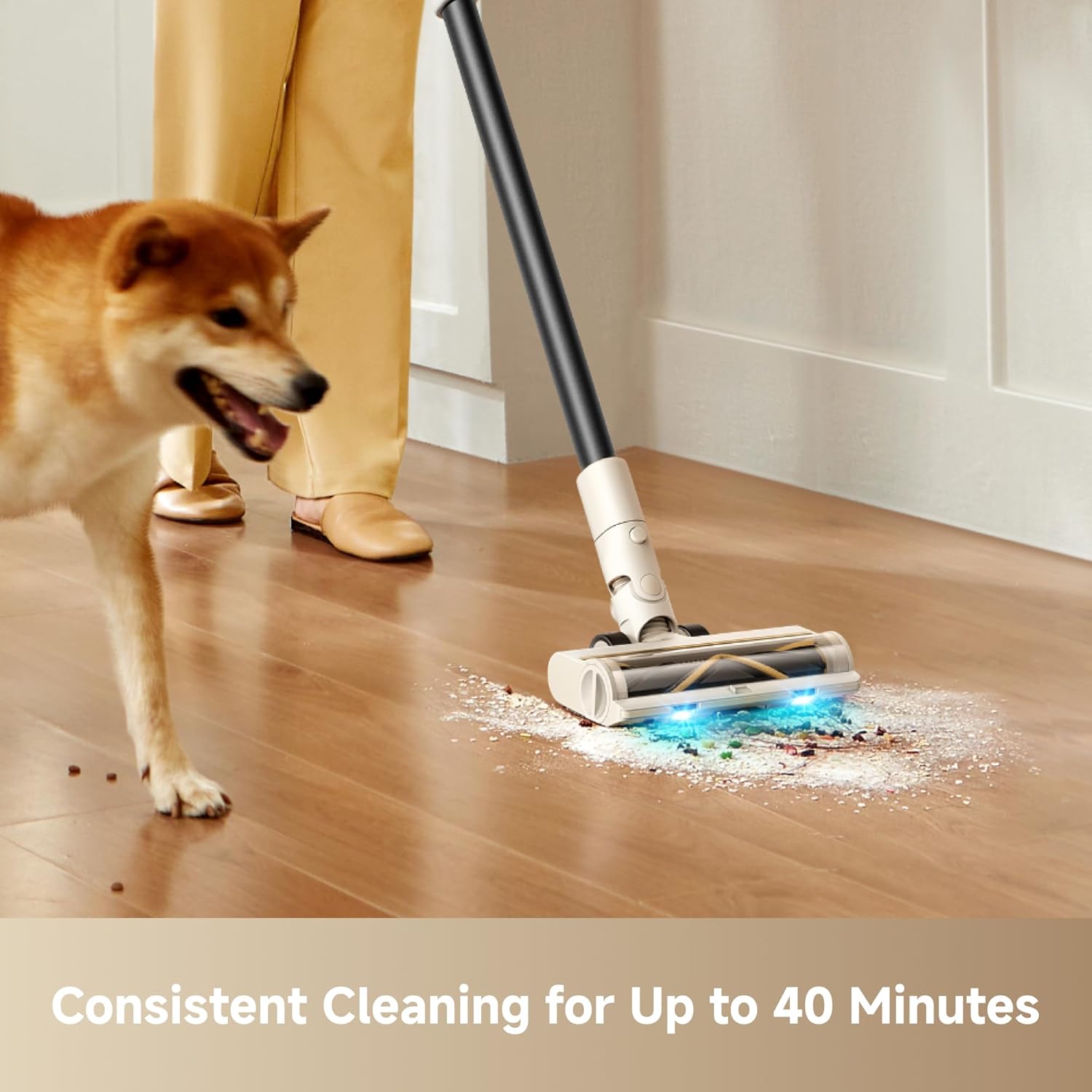 Effortless Pet Hair Cleanup with MOVA S1