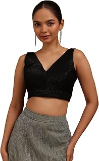 Soch Womens Pink Spandex Solid Padded Blouse Price In India