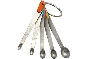 BERYLER® Measuring Spoons Set 1/5 tsp, Tiny Measuring Spoons