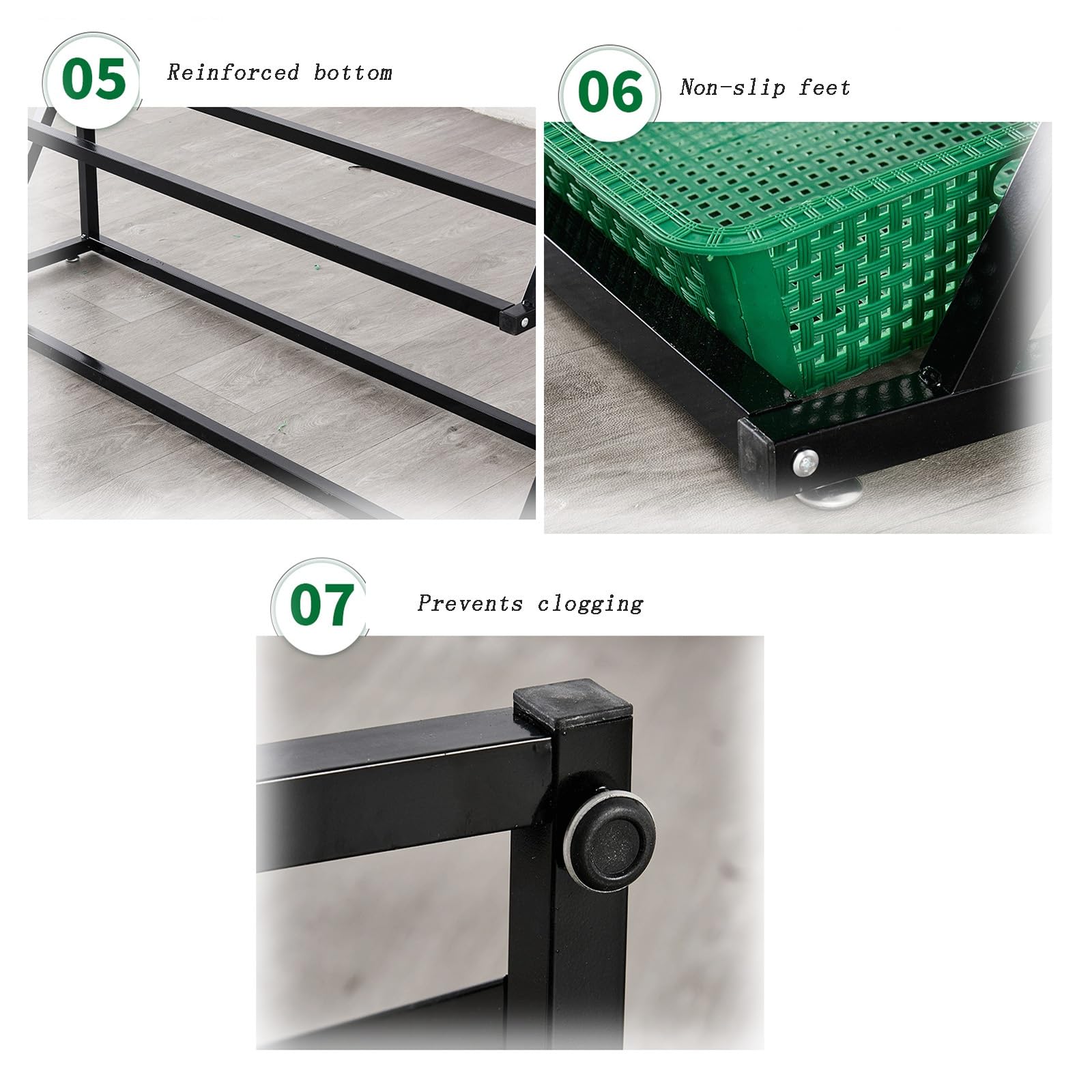 Versatile dispensa da cucina con 8 cesti, soluzione per riporre la spesa e uso domestico e commerciale, design salvaspazio