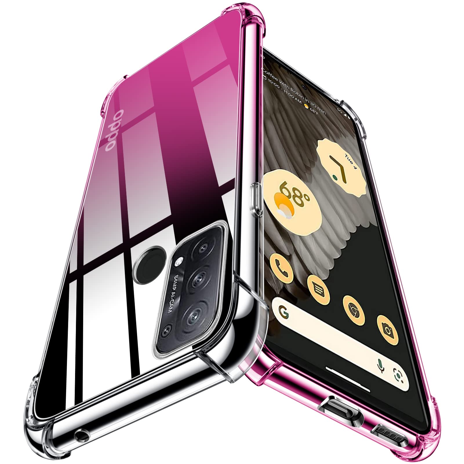 Amazon.co.jp: 【WYEPXOL】OPPO Reno5 A ケース クリア 耐衝撃