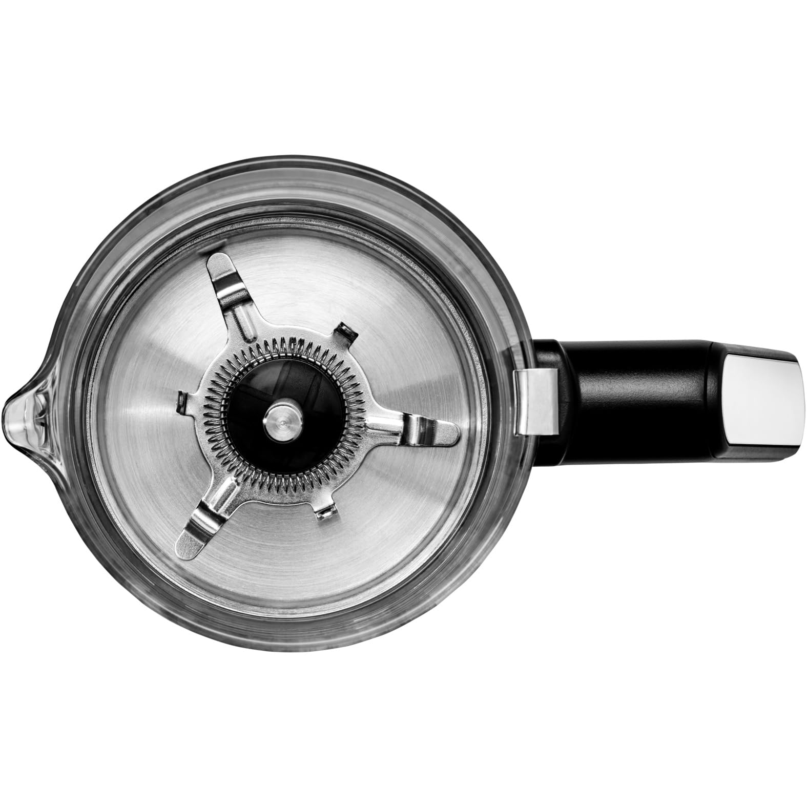 WMF Lono - Espumador de leche de cristal eléctrico, 150-250 ml, 650 W, batidora de frape, pantalla táctil, para espuma de leche caliente y fría, leche caliente, calentador de leche, cacao, chocolate