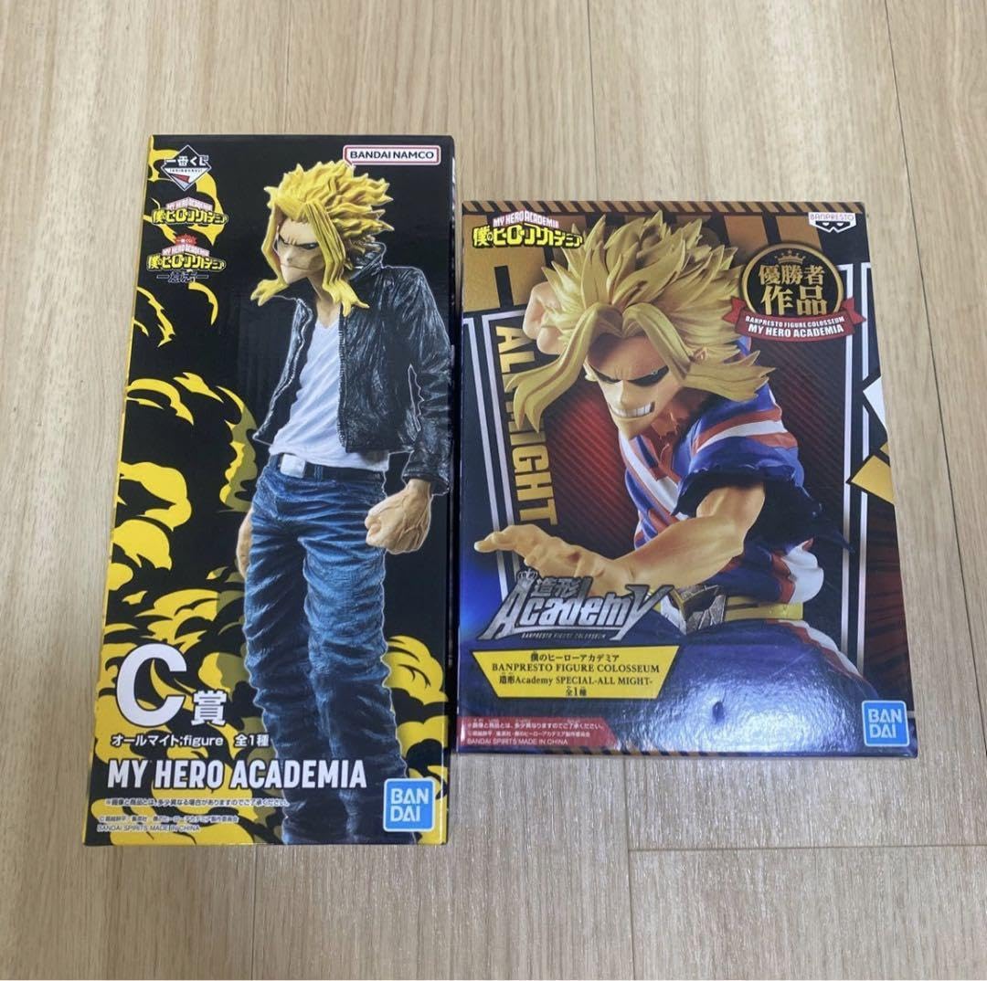 僕のヒーローアカデミア オールマイト フィギュアとC賞 一番くじ 僕のヒーローアカデミア C賞 オールマイト フィギュア