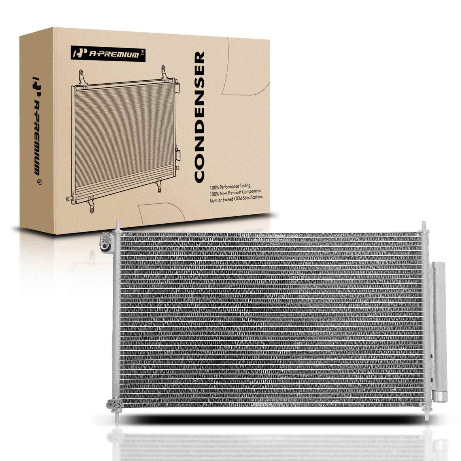 A-Premium Air Conditioning A/C Condenser Compatible with Honda Civic 2012-2015 & Acura ILX 2017-2020