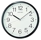 QXA756KLH Wall Clock, Black, 12 Inch