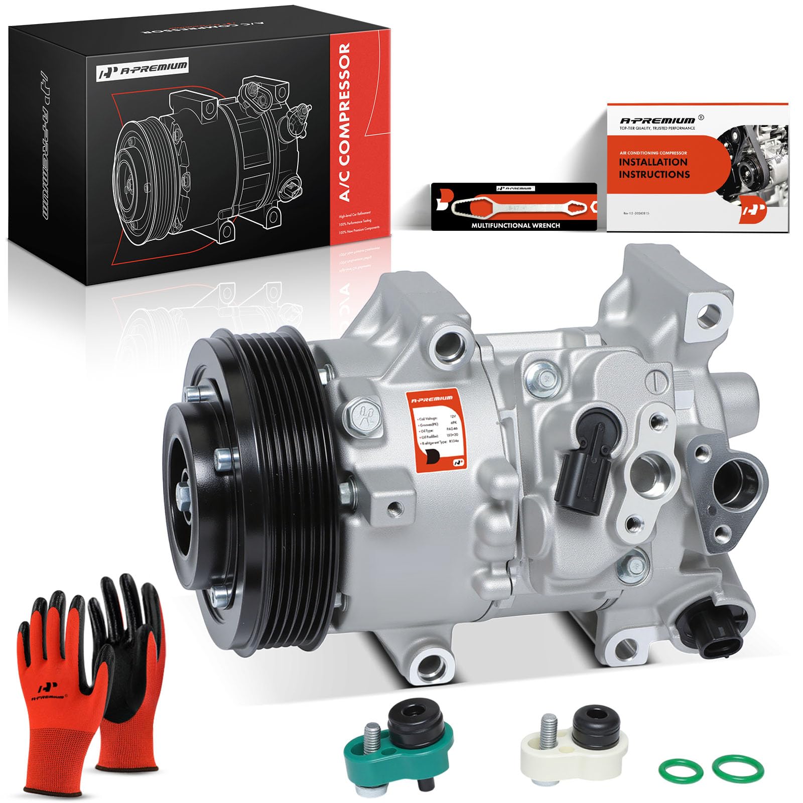 kokoページ Amazon.com: A-Premium Air Conditioner AC Compressor with Clutch