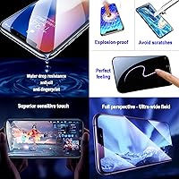 Vista 6 de EFAITHFIX para iPhone X Reemplazo de pantalla LCD de 5.8 pulgadas, montaje de marco LCD, pantalla táctil 3D digitalizador con kit de herramientas