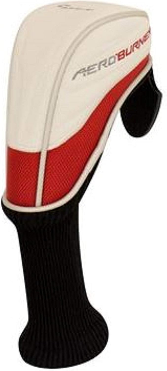 Taylormade Aeroburner Hybrid Headcover (White/Red) Golf Cover