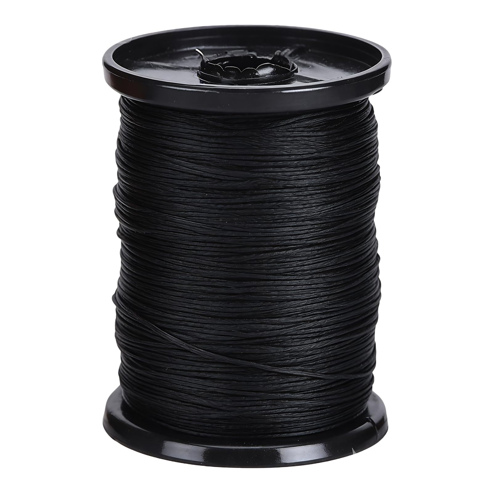 50M Strong Bonded Nylon Sewing Thread, Black Thread for Sewing, Black Upholstery Thread Heavy Duty Nylon Thread for Braided, Clothesline, Camping, Upholstery, Luggage, Canvas, Leather, Carpet