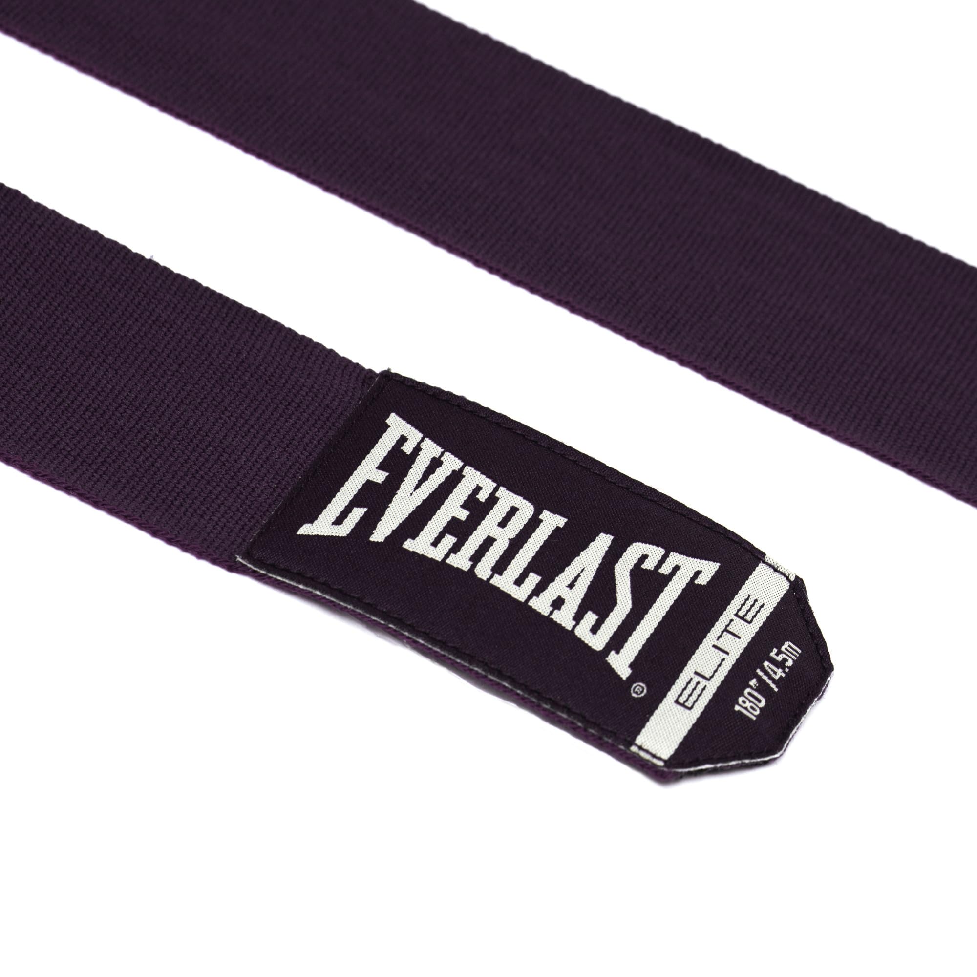 Everlast Elite Handbandagen, 457,2 cm, atmungsaktives Nylon-Polyester, Klettverschluss, Handgelenk- und Knöchelschutz, Tragen unter Wald oder Trainingshandschuhen, ideal für Kampfsportarten