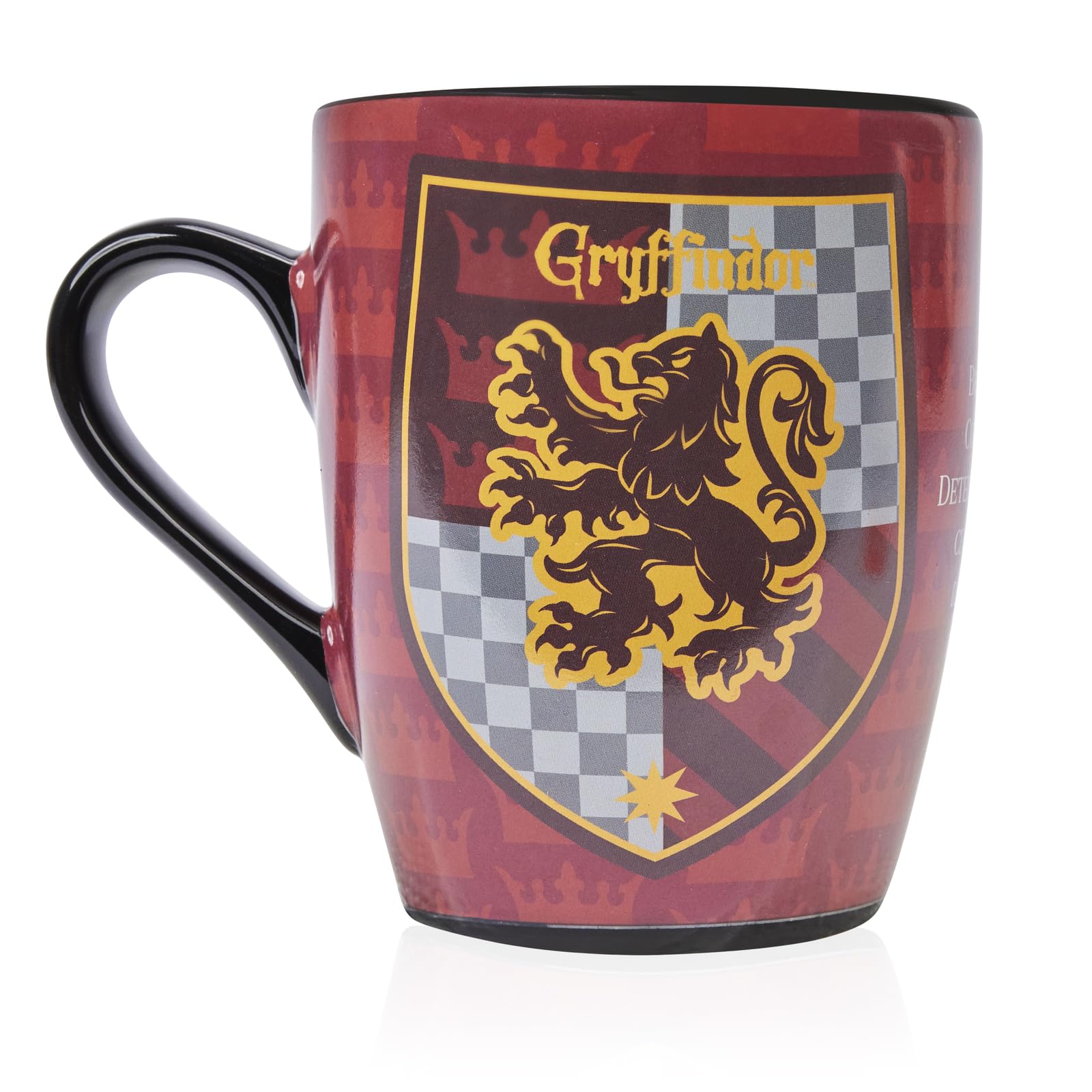 WOW! STUFF Gryffindor Wappen Tasse – Magische Farbwechsel-Thermotasse mit Motivationssprüchen