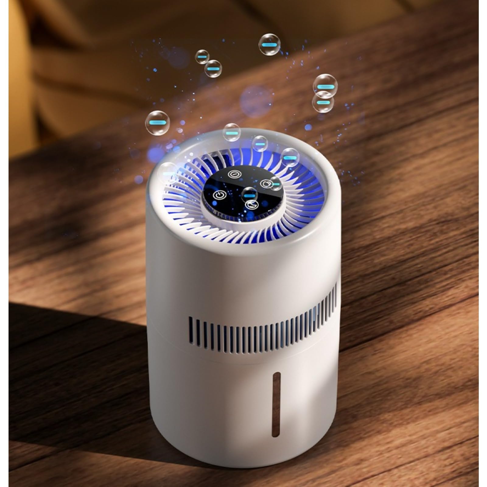 Osmo AirMistify Pro Luftreiniger & Luftbefeuchter (4L), 99,9% Allergen-Reduktion, Leiser Nachtmodus, gegen Tierhaare, Staub, Pollen und Rauch für Schlafzimmer, Büro
