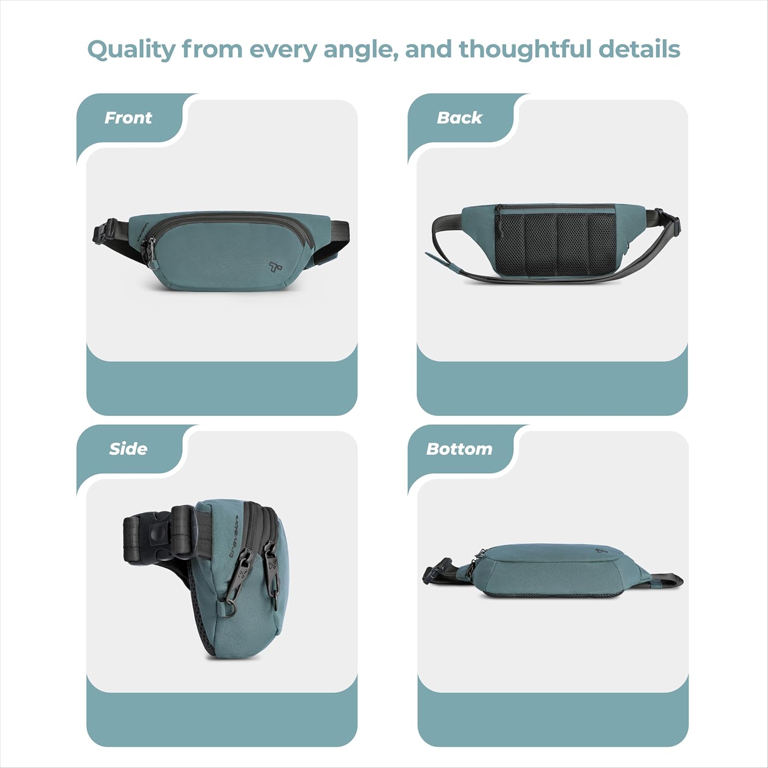 Travelon Anti-Theft The Voyages Waist Pack - Image 5