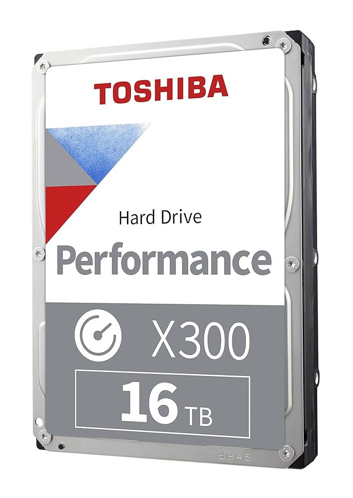 Amazon.com: Toshiba X300 16TB Performance & Gaming 3.5-Inch