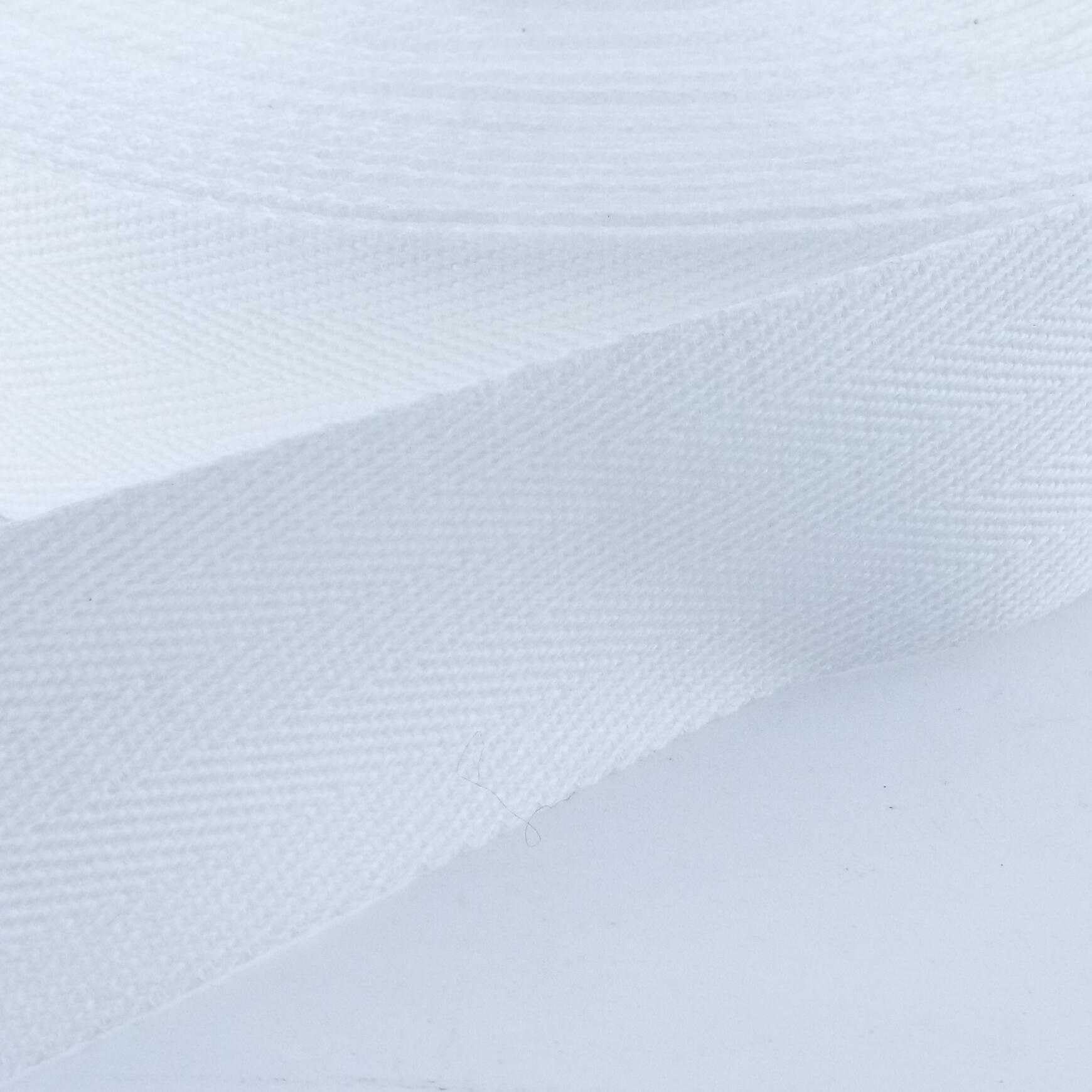 Cotton Tape Natural White Black Herringbone 1cm 15mm 2cm 25mm 38mm 5cm 212D, White, 10mm 4m