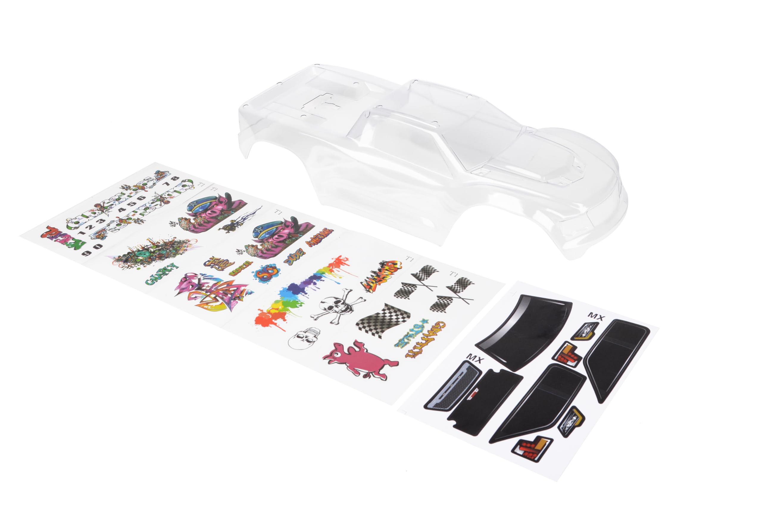 Body Buggy American Flag Per Traxxas Maxx 1/10 &ndash; Guscio Camion BashRunner