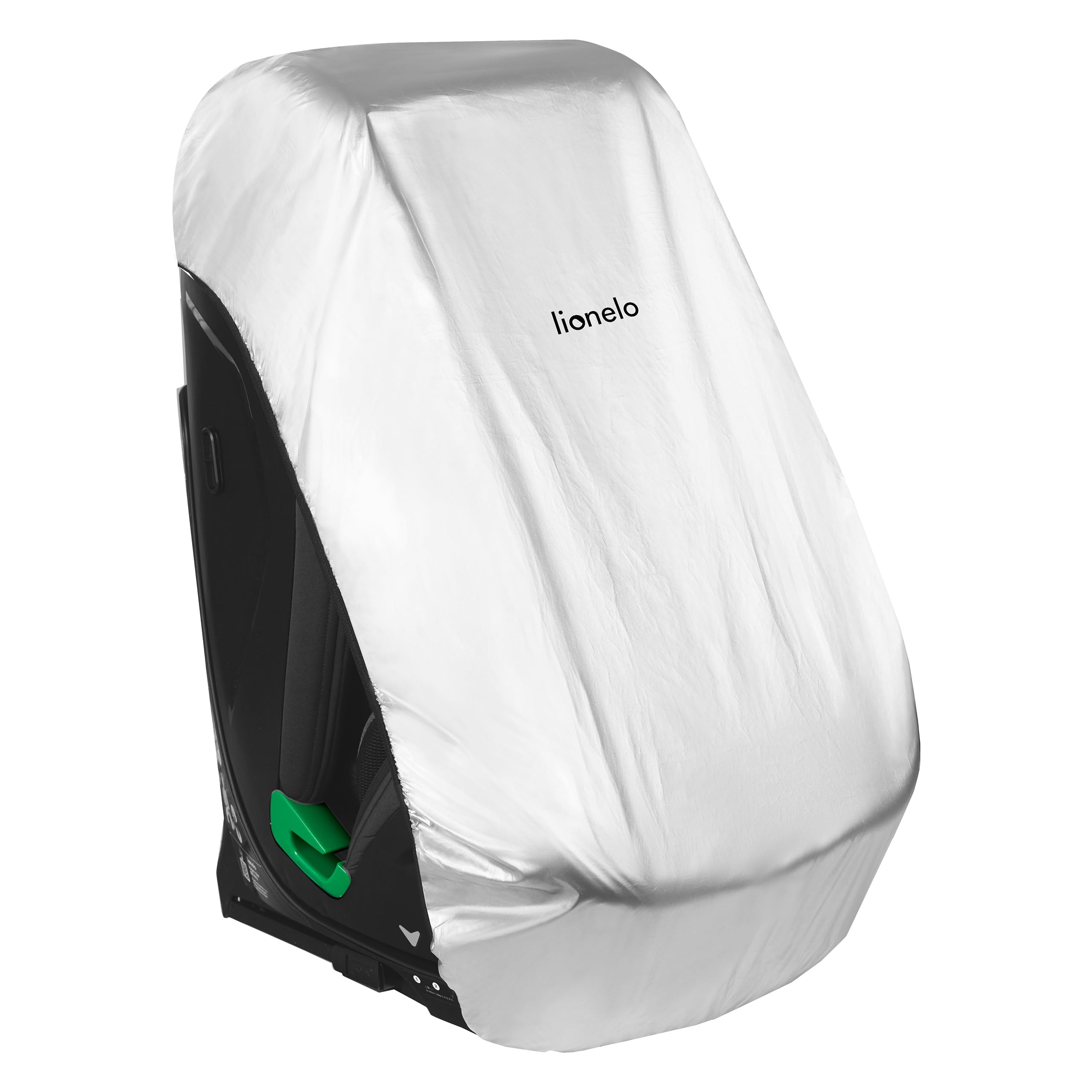 Lionelo THERMALCOVER Universal Kinderautositzabdeckung, Sonnenblende Hoher Schutz UPF50+, Schutz verhindert Sitzhitze, einfache Montage
