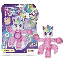 CRAZE Superstars Stretchy Moonish Slime & Stretchy Collectible Figures with Slime Filling, 6 Different Characters to Collect