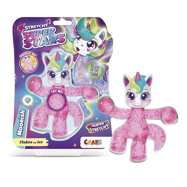 Craze Superstars Figuras Elásticas Moonish