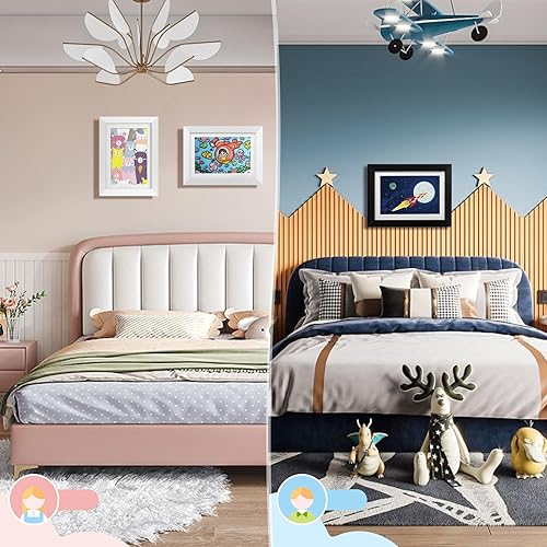 Miniatura 5 de Marcos de arte para niños, marcos de arte para niños de apertura frontal, marcos de ilustraciones para niños, pantalla intercambiable, marcos de