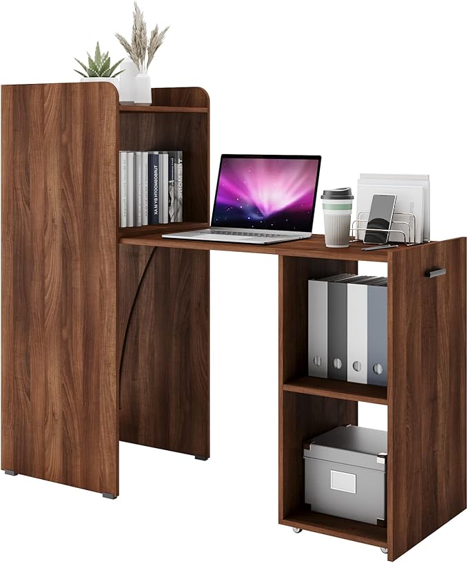 tangkula extendable computer desk