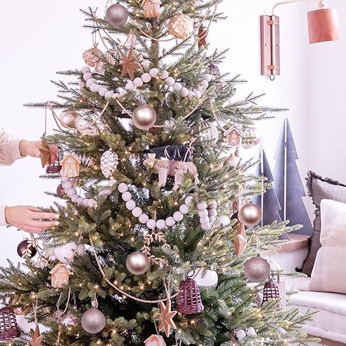 Miniatura 2 de Juego de adornos de bola de Navidad de 2.36 pulgadas, irrompibles, 30 piezas para árbol de Navidad, Halloween, boda y decoración de fiesta