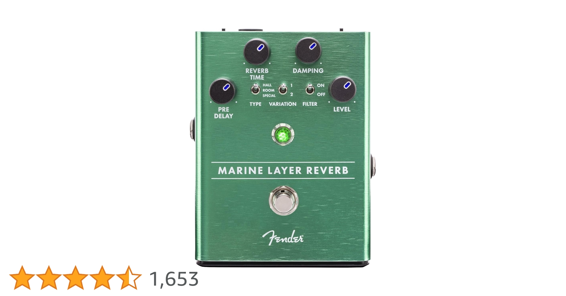 Fender Marine Layer Reverb ギターエフェクター Amazon.com: Fender Marine Layer Reverb Pedal : Musical