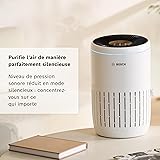 Bosch Air 2000 Purificateur d'air - Élimine les Polluants, Avec un Filtre à Air et un Mode Sommeil (< 25 dB(A)) - Pour jusqu'à 37,5 m² - Avec Capteur Intelligent et Mode Automatique - CADR : 180 m³/h - 4